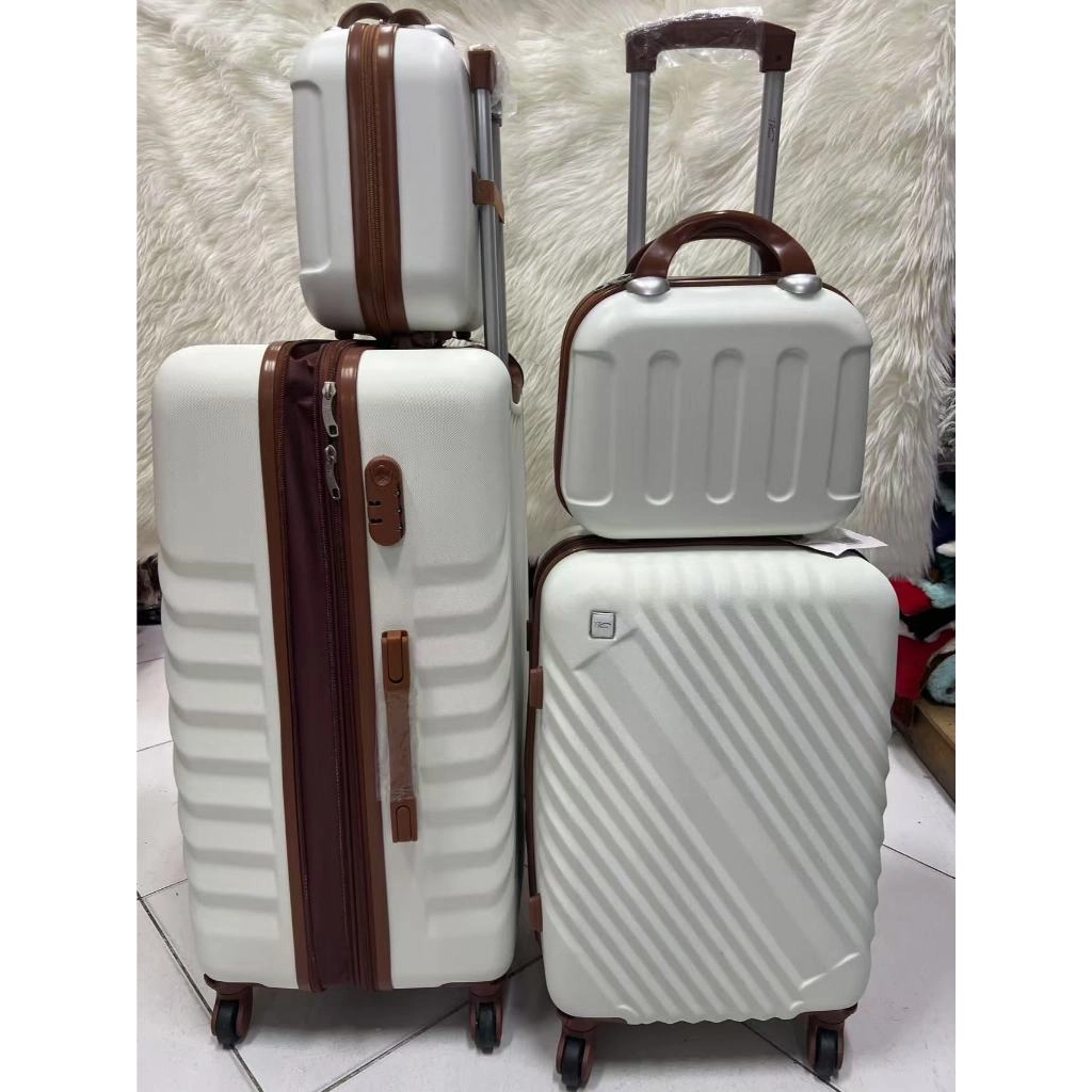 Kit Mala Expansíve+Frasqueira de viagem 50kg zíper duplo com rodinha REMOVIVEIS 360º