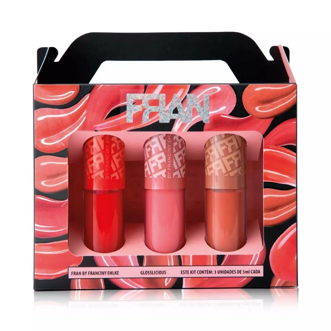 Kit Gloss - Franciny Ehlke - Glosslicious - Trio de Gloss