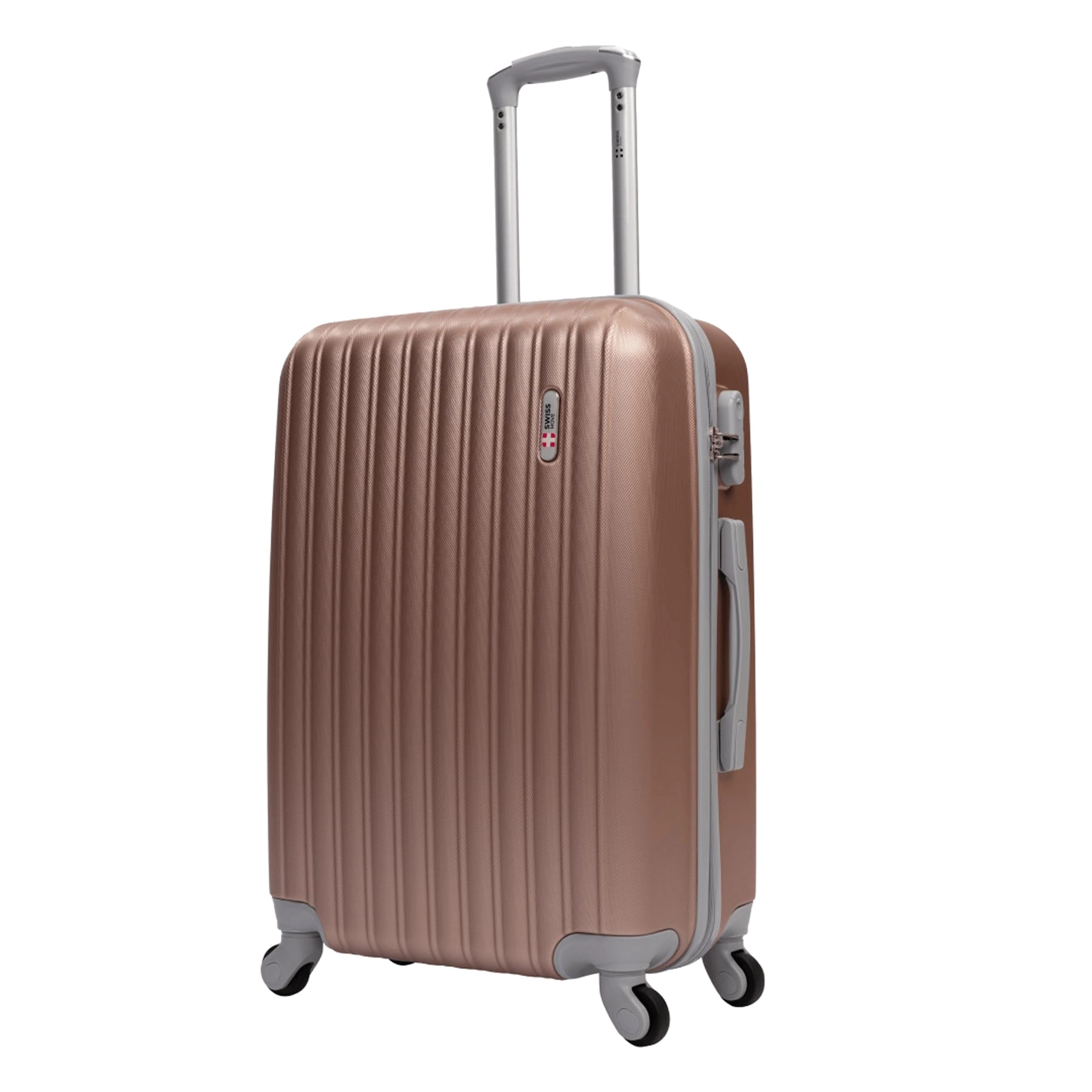 Mala de viagem 23kg média Londres Swiss Move Rose