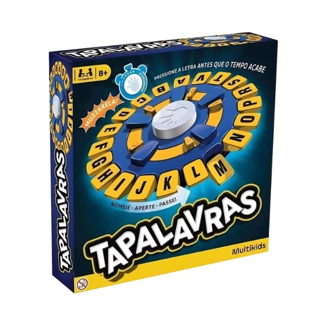 Jogo Tabuleiro Trava Letras Tapalavras Divertido - BR1969