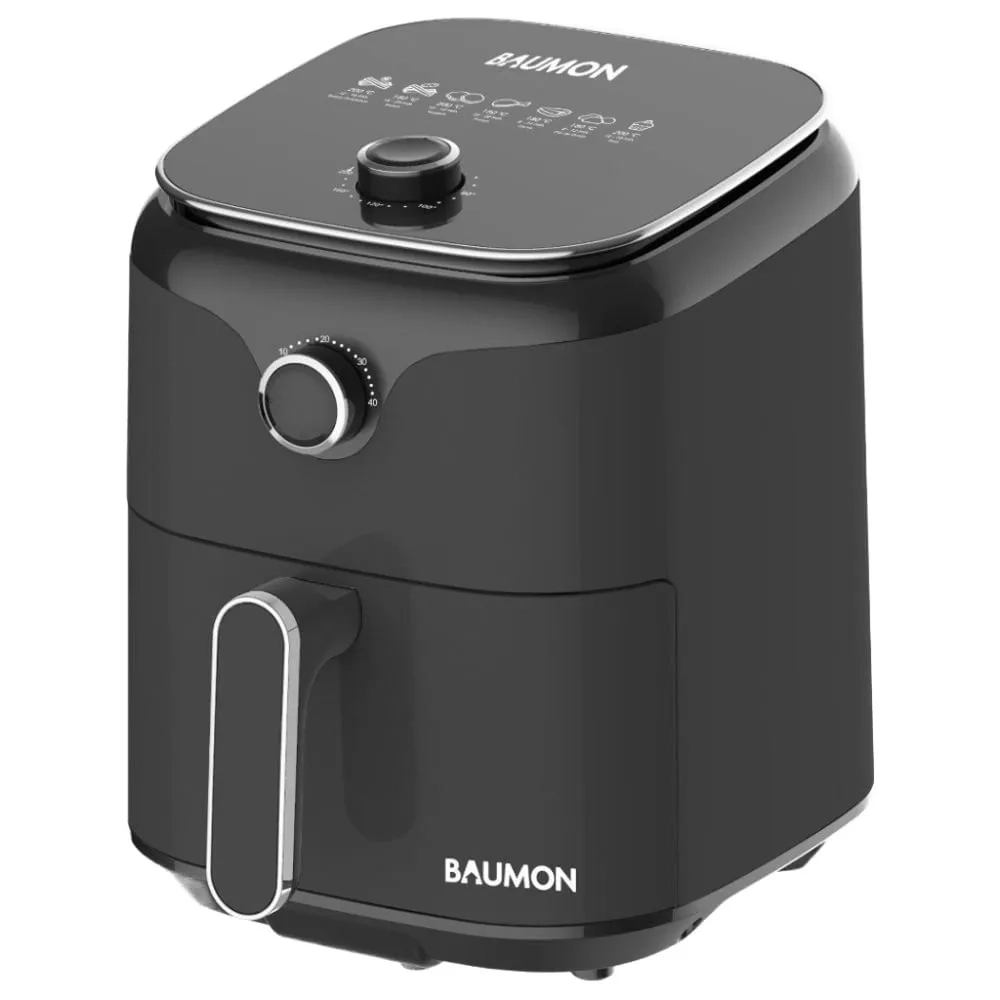 Fritadeira Air Fryer Baumon 3,5L Preta YJ-613D