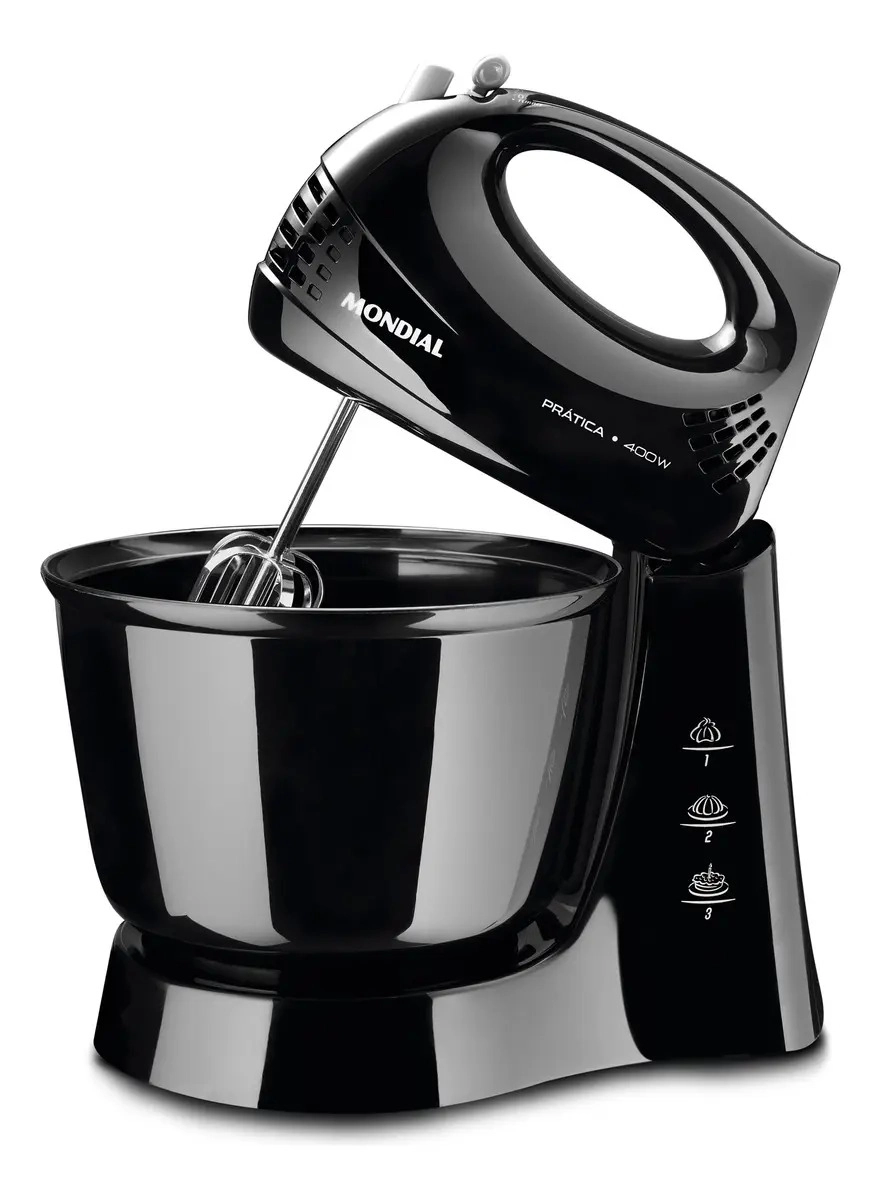 Batedeira Prática Mondial 400W - B-44-B