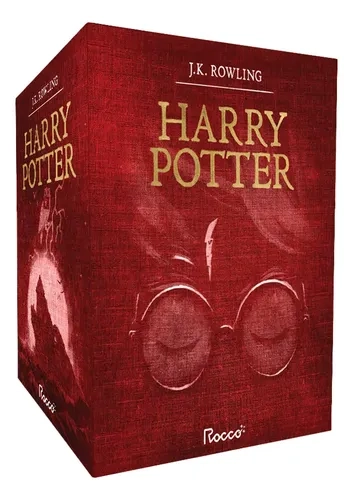 Box harry potter premium vermelho (7 livros em capa dura) - Rowling, J.K. - Rocco - Capa Dura