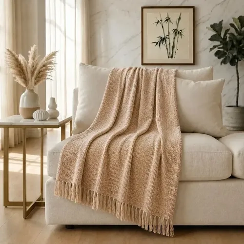 Manta Para Sofá  300 X 180 Super Grande Decorativa Luxuosa