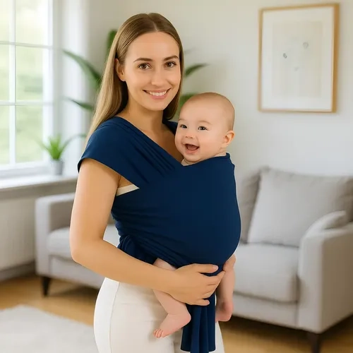 Canguru Sling Wrap Malha 100% Algodão Pano P/carregar Bebê