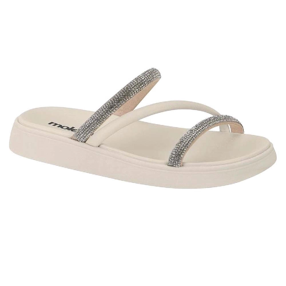 Tamanco Feminino Moleca Papete Branco 36