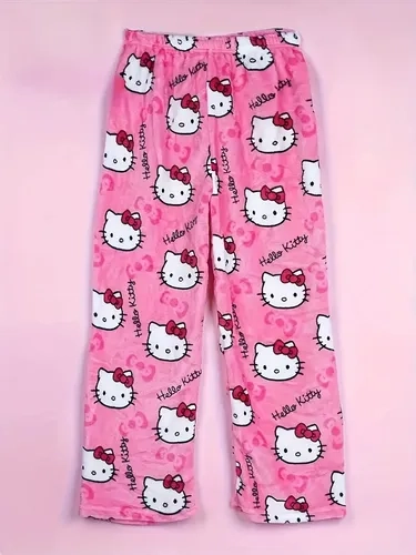 Pijama De Pelúcia Vermelho Sanrio Hello Kitty Rose