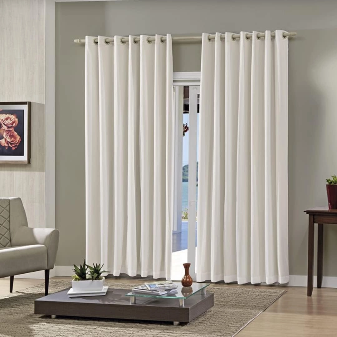Cortina De Janela Blackout 280x250 Bege Admirare