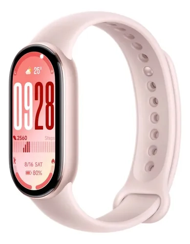 Relógio Inteligente Smartwatch Xiaomi Mi Band 10 Rosa Global
