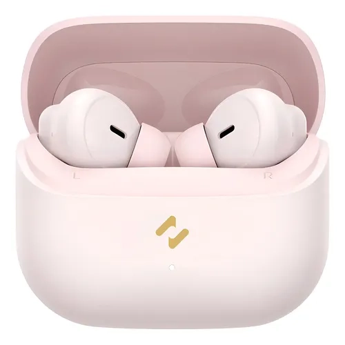 Fone De Ouvido Sem Fio Havit Tw982 Enc Bluetooth 5.4 Cor Rosa