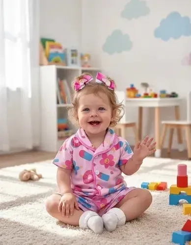 Pijama Americano Infantil Menino E Menina 1 2 3 Mafessoni