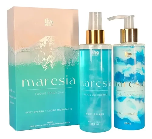 Kit Maresia: Body Splash + Loção Hidratante - Tha Beauty