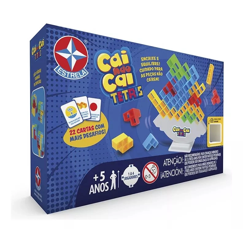 Jogo Cai Não Cai Tetris - Estrela