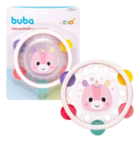 Meu Primeiro Pandeiro Buba Zoo Unicórnio +12m