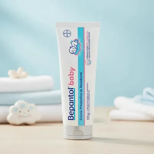 Pomada Bepantol Baby 120g Creme Preventivo Assaduras Hipoalergênico