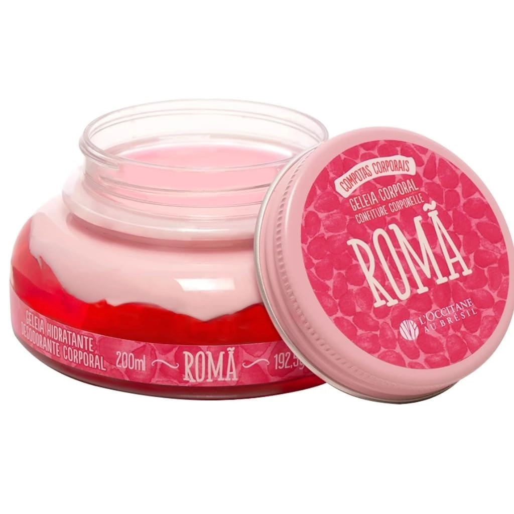 Geleia Hidratante Desodorante Corporal Romã 200ml : Beleza
