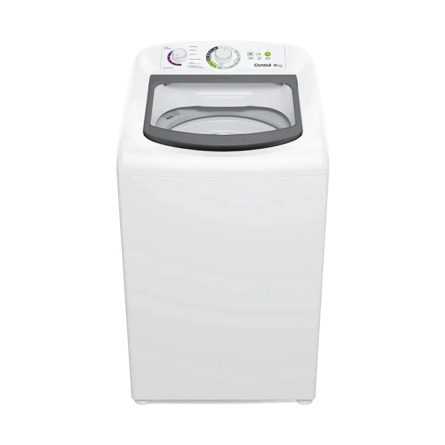 Máquina de Lavar Consul 9Kg Branca com Dosagem Econômica e Ciclo Edredom - CWB09BB