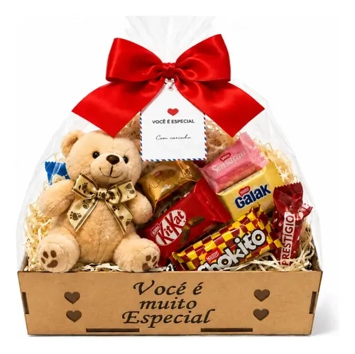 Cesta De Chocolate Nestle Presente Especial Todas Ocasiões