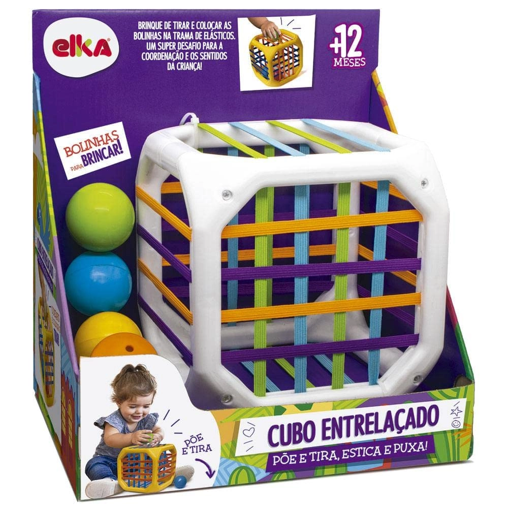 Cubo Entrelaçado, Elka, acima de 12 meses
