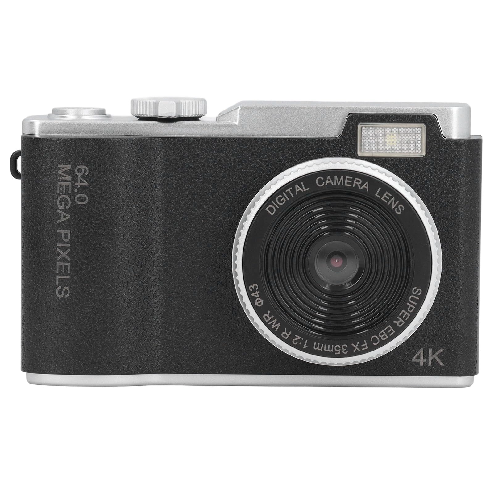 Câmera Digital 48MP 1080P Tela de 2,4 Polegadas Zoom 16x Câmera Selfie Compacta Portátil para Viagem (Preto) : Eletrônicos