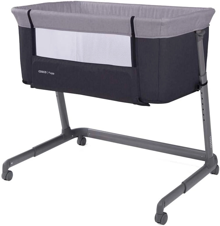 Cosco Kids, Berço Co-bed Pluggy, 0 a 9kg, Cinza Escuro