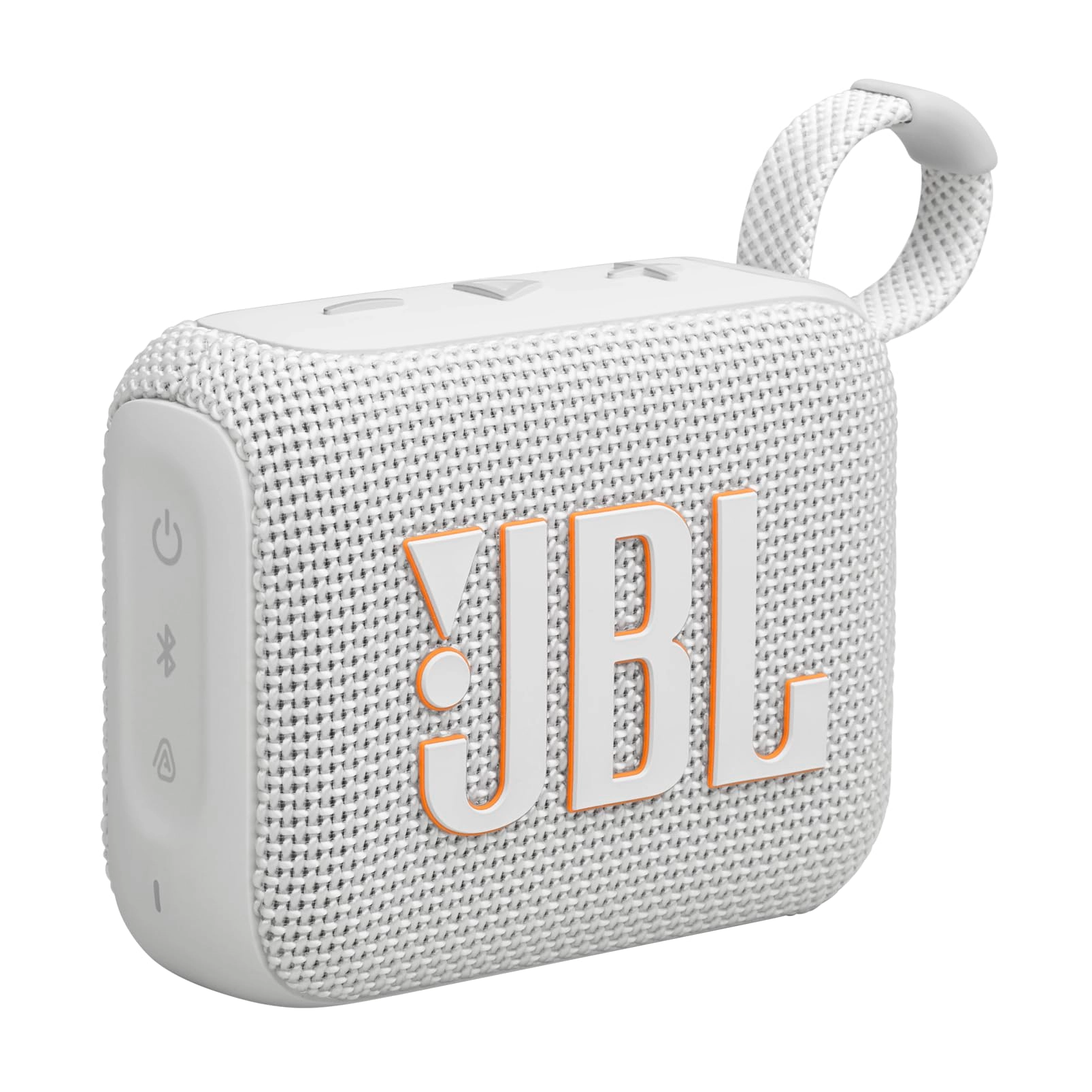 JBL Go 4 Caixa de Som Bluetooth Portátil Auracast À Prova D'água e Poeira Branca