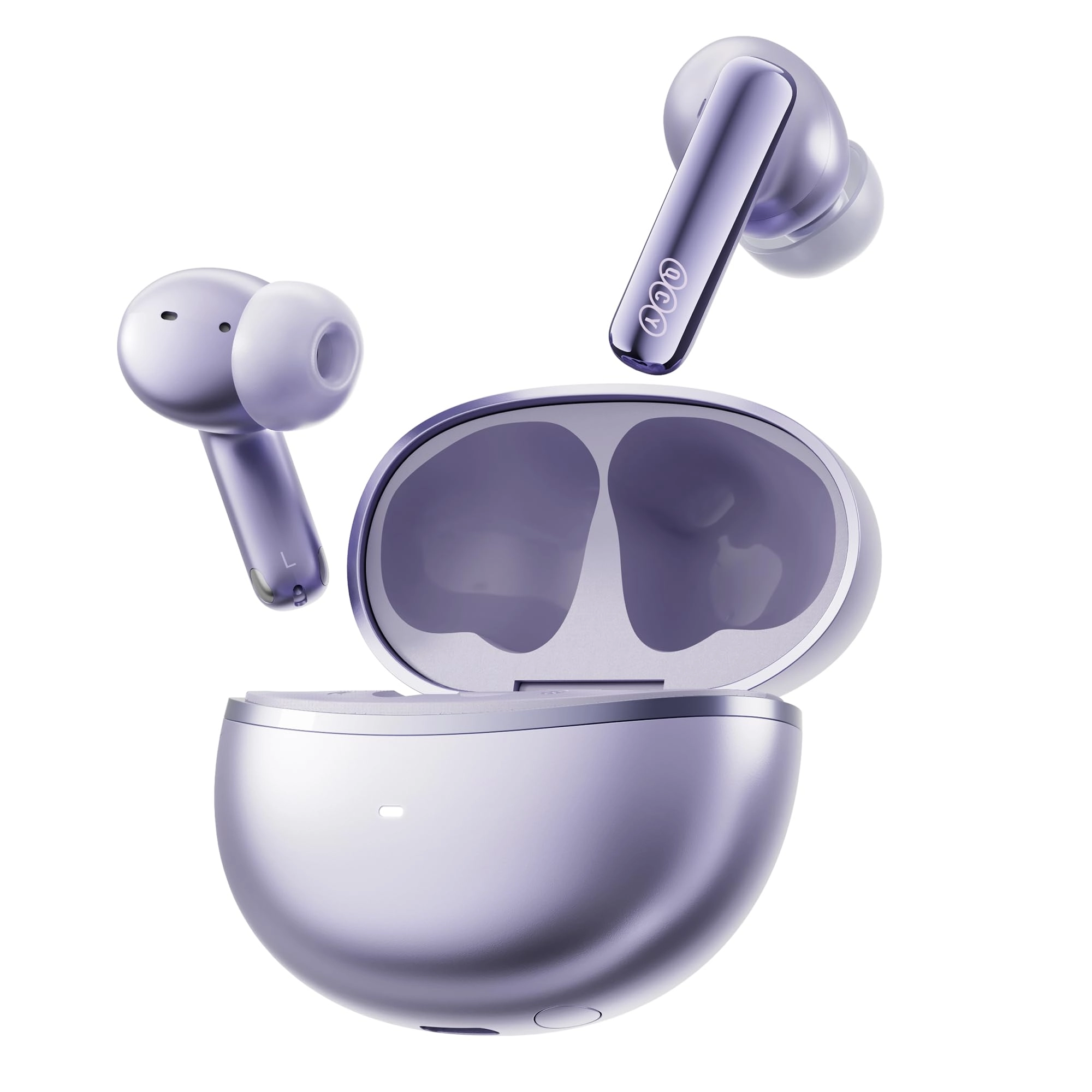QCY MeloBuds N70, Fones de Ouvido Bluetooth 6.0, ANC Adaptativo, 50H, TWS