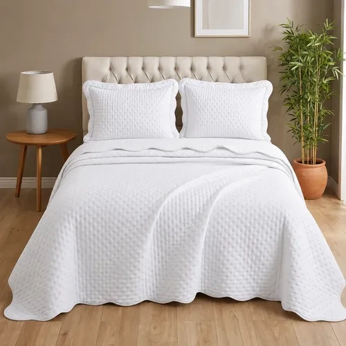 Jogo De Cama Queen Kit Cobre Leito Enxoval Colcha Super Luxo
