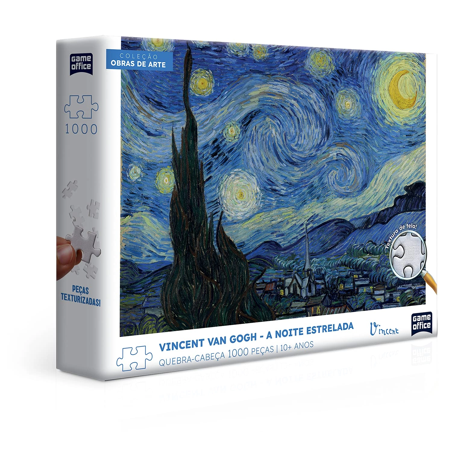 Toyster - Quebra-cabeça: Vincent Van Gogh - A Noite Estrelada - 1000 peças - Game Office
