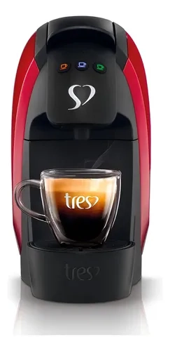 Cafeteira Espresso Tres 3 Corações Luna Vermelha