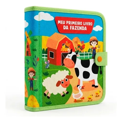 Livro Sensorial Meu primeiro livro da fazenda - PAE Editora - Capa Dura