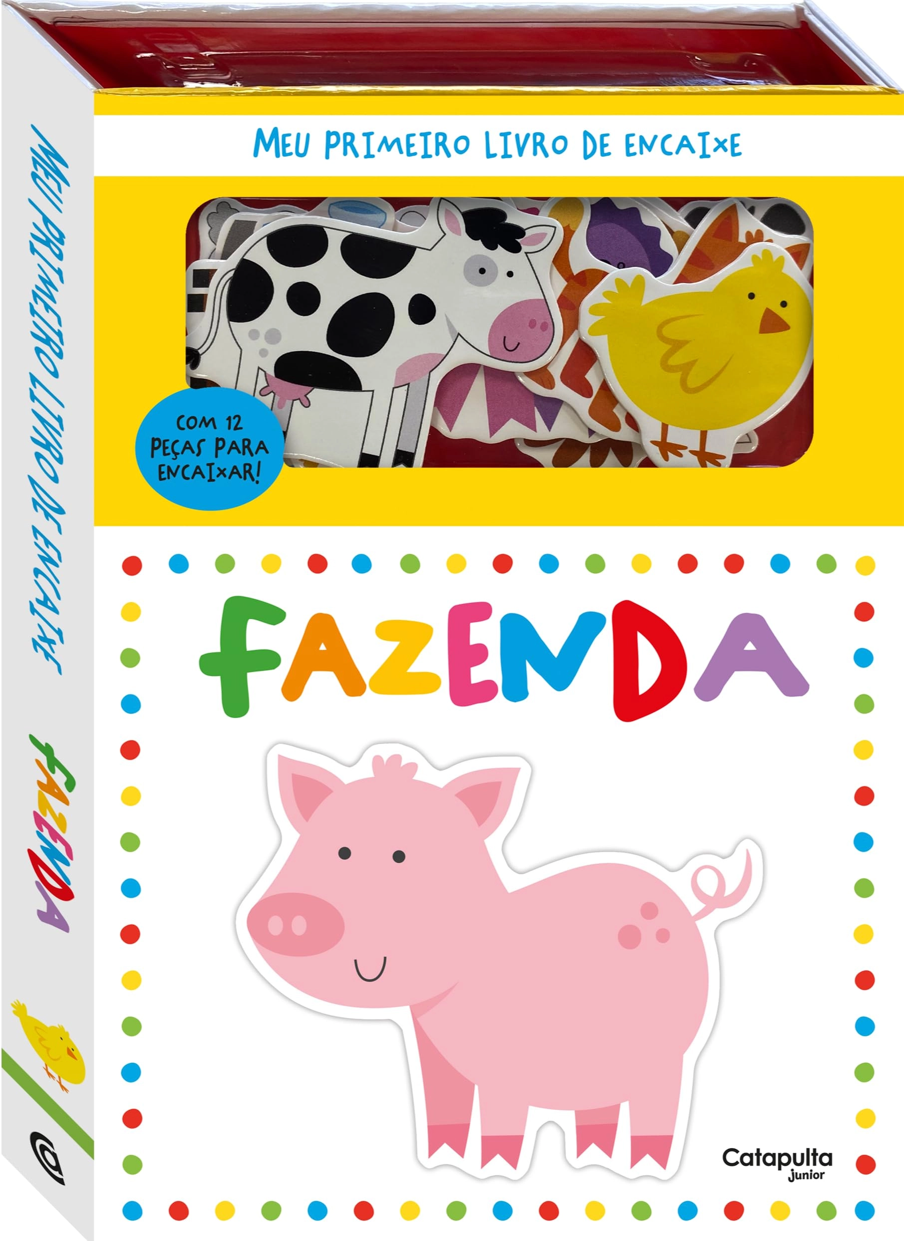 Meu Primeiro Livro De Encaixe: Fazenda